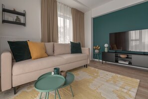 Phòng Suite | Trang trí khác biệt, màn/rèm cản sáng, bàn ủi/dụng cụ ủi quần áo 