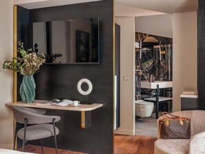 Chambre double supérieure - Accès gratuit au sauna et fitness