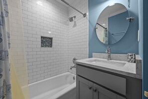 Shower, towels