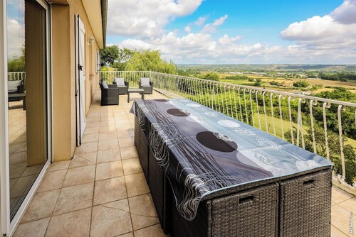 La vue d'Albi - Campagne - Jardin