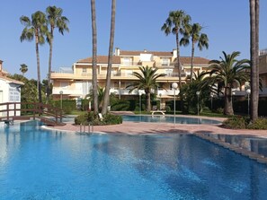 Pool - Bright duplex with pool and parking in Denia (Denia)