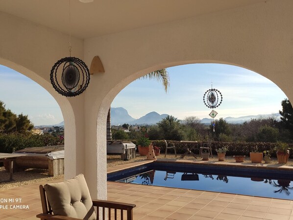 Pool - Villa with private pool in Beniarbeig (Beniarbeig)