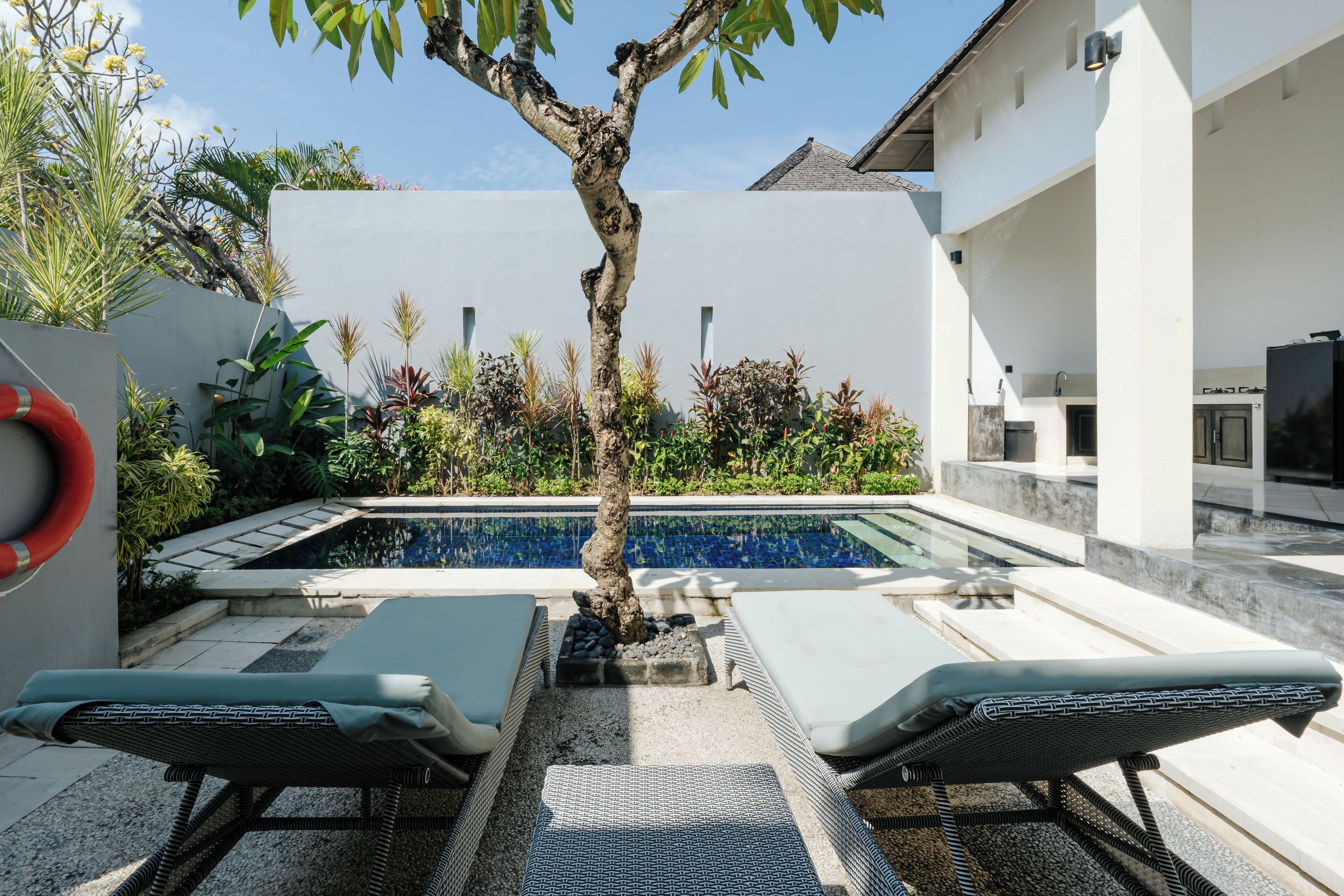 Villa, 1 soverom, privat basseng | Terrasse/patio