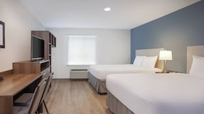 2 bedrooms, bed sheets