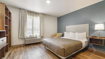 1 habitación y ropa de cama