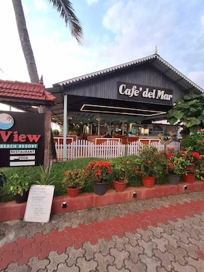 Front of property - hillview beach resort (Varkala)