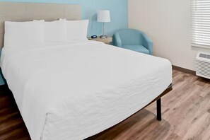 2 slaapkamers, een strijkplank/strijkijzer, gratis wifi, beddengoed