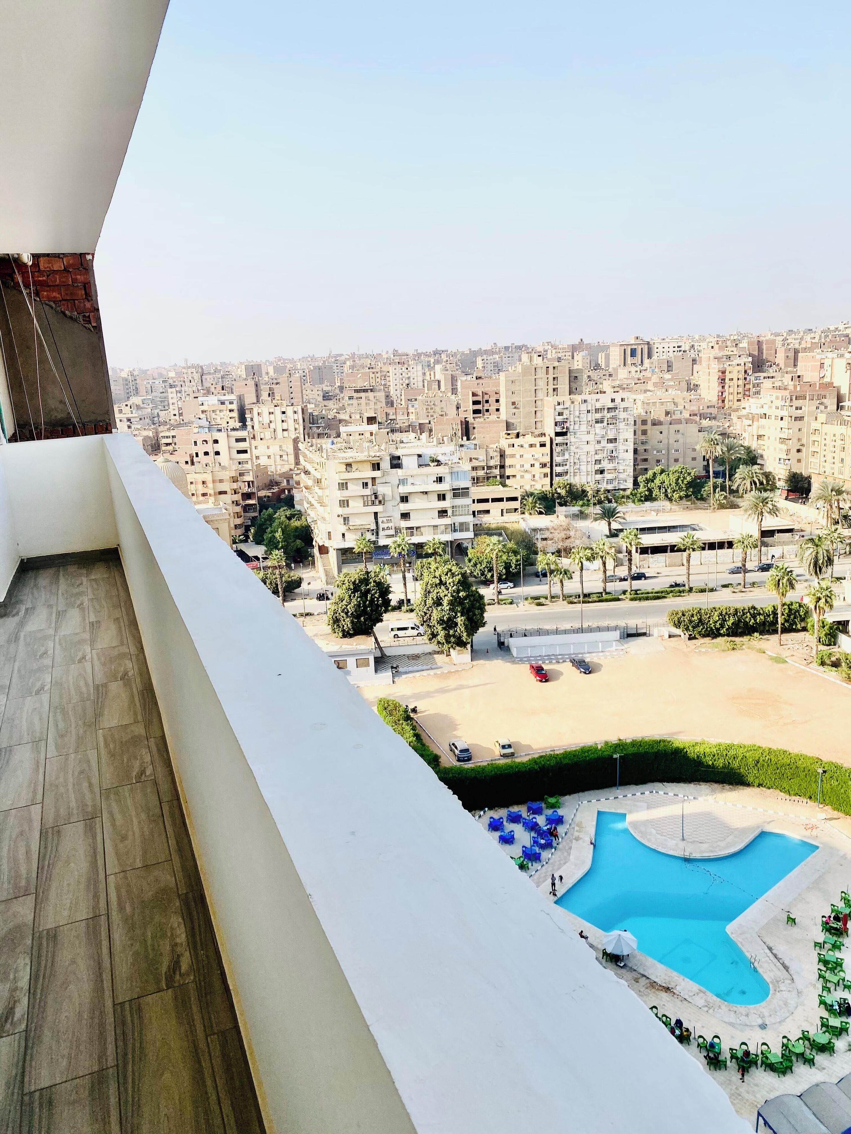 Economy-værelse med 2 enkeltsenge - byudsigt | Terrasse/gårdhave