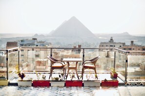Comfort Double or Twin Room | Terrace/patio - Legend Pyramids Inn (Giza)