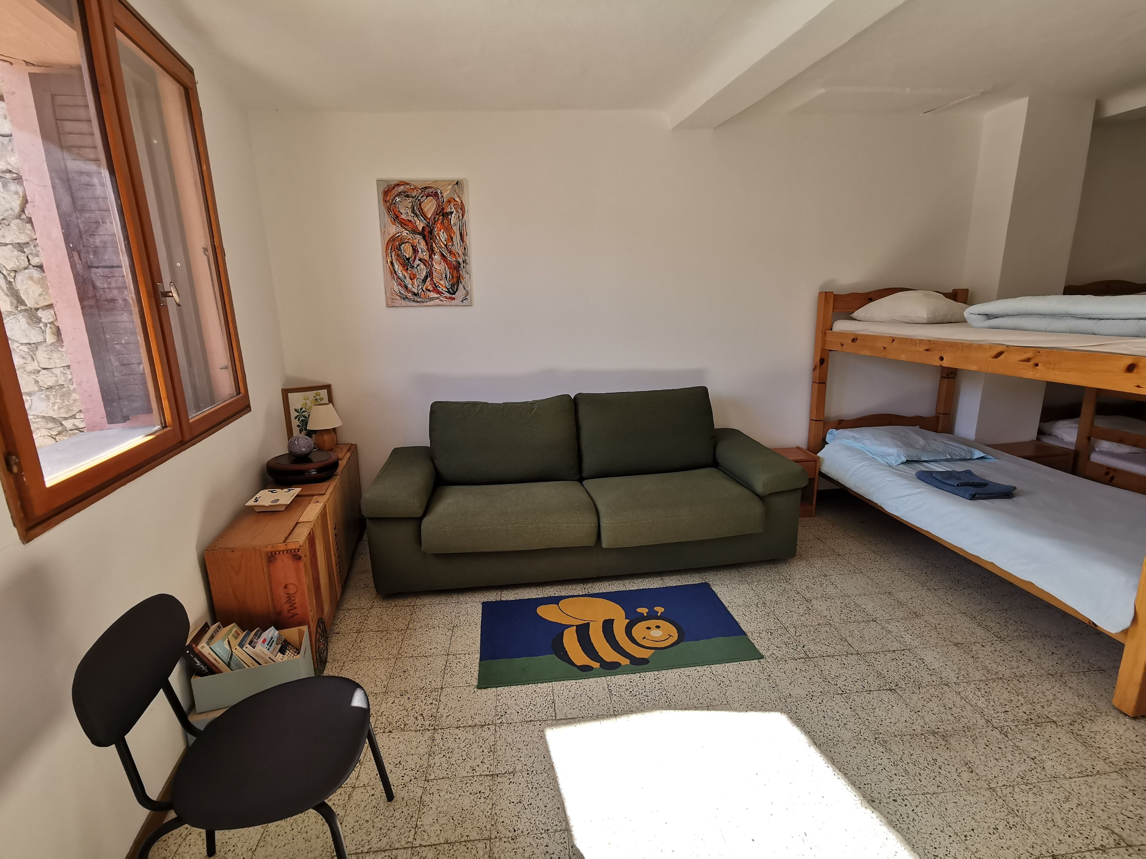 Dortoir Partagé Économique, vue montagne | 1 chambre, espace de travail pour ordinateur portable