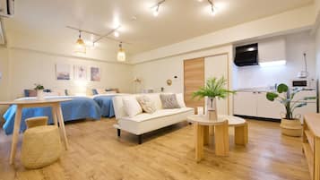 Blackout curtains, iron/ironing board, free WiFi
