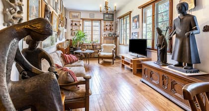 Ferienhaus 'Hueseken' mit Gemeinschaftsgarten und WLAN