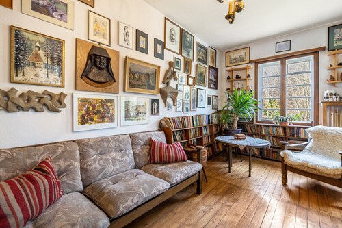 Casa de vacaciones 'Hueseken' con jardín compartido y Wi-Fi