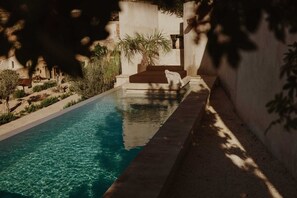 2 outdoor pools, pool umbrellas, pool loungers - Ecohotel El Agua (Arico el Nuevo)