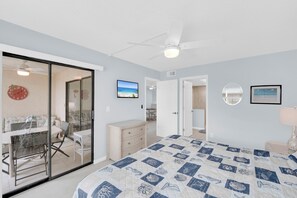 2 bedrooms, iron/ironing board, internet, bed sheets