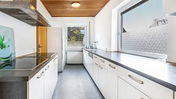 Kühlschrank, Ofen, Herdplatte, Geschirrspüler