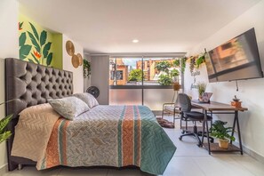 Studio, 1 Bedroom - Cozy Spring Flat in Laureles (Medellín)