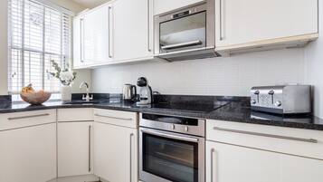 Apartamento City, 1 habitación, no fumadores | Cocina privada | Trona infantil