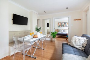 Apartamento urbano, 1 quarto, para não fumantes | Área de estar