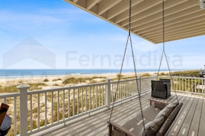 Property grounds - Experience oceanfront luxury at 1088 S. Fletcher Ave, a spacious 5-bedroom house (Fernandina Beach)