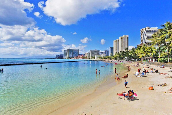 Beach nearby