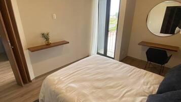 1 chambre, bureau, Wi-Fi, draps fournis