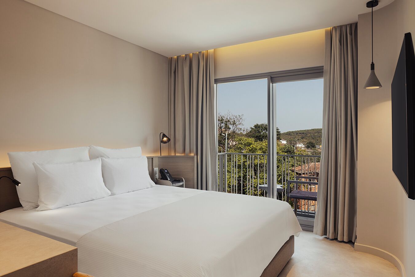 Standard Double Room, Mountain View | In-room safe, iron/ironing board, free WiFi