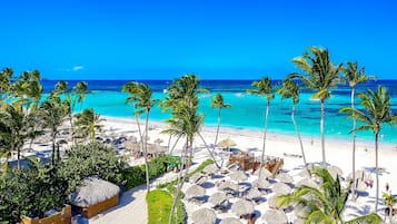 Beach nearby, white sand