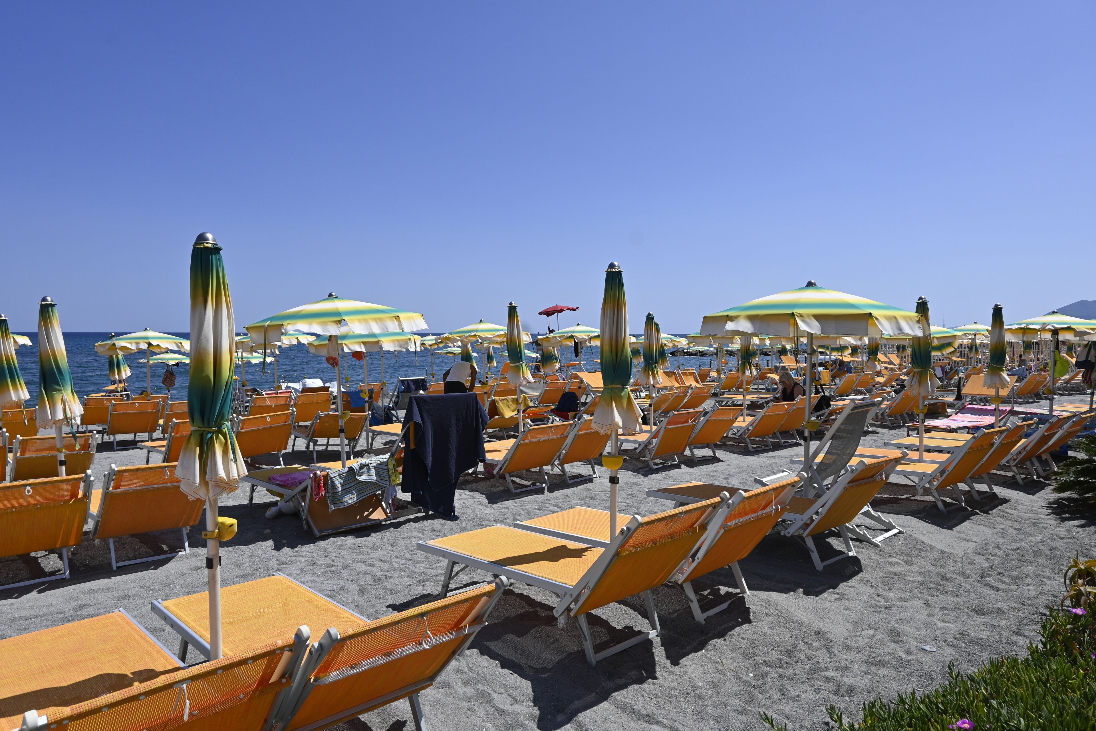 Private beach nearby