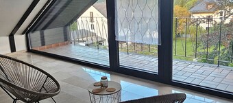 Appartement 'Seeglück' avec jardin privé et balcon
