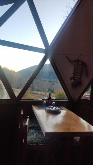 Living area - Domo Huepil (Pucon)