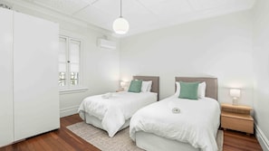 Desk, iron/ironing board, free WiFi, bed sheets
