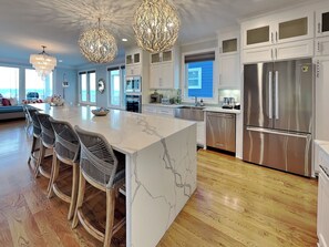 Fridge, oven, stovetop, dishwasher - Southern Comfort | Pet-friendly, Oceanfront (Kure Beach)