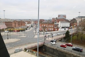 Udsigt fra overnatningsstedet