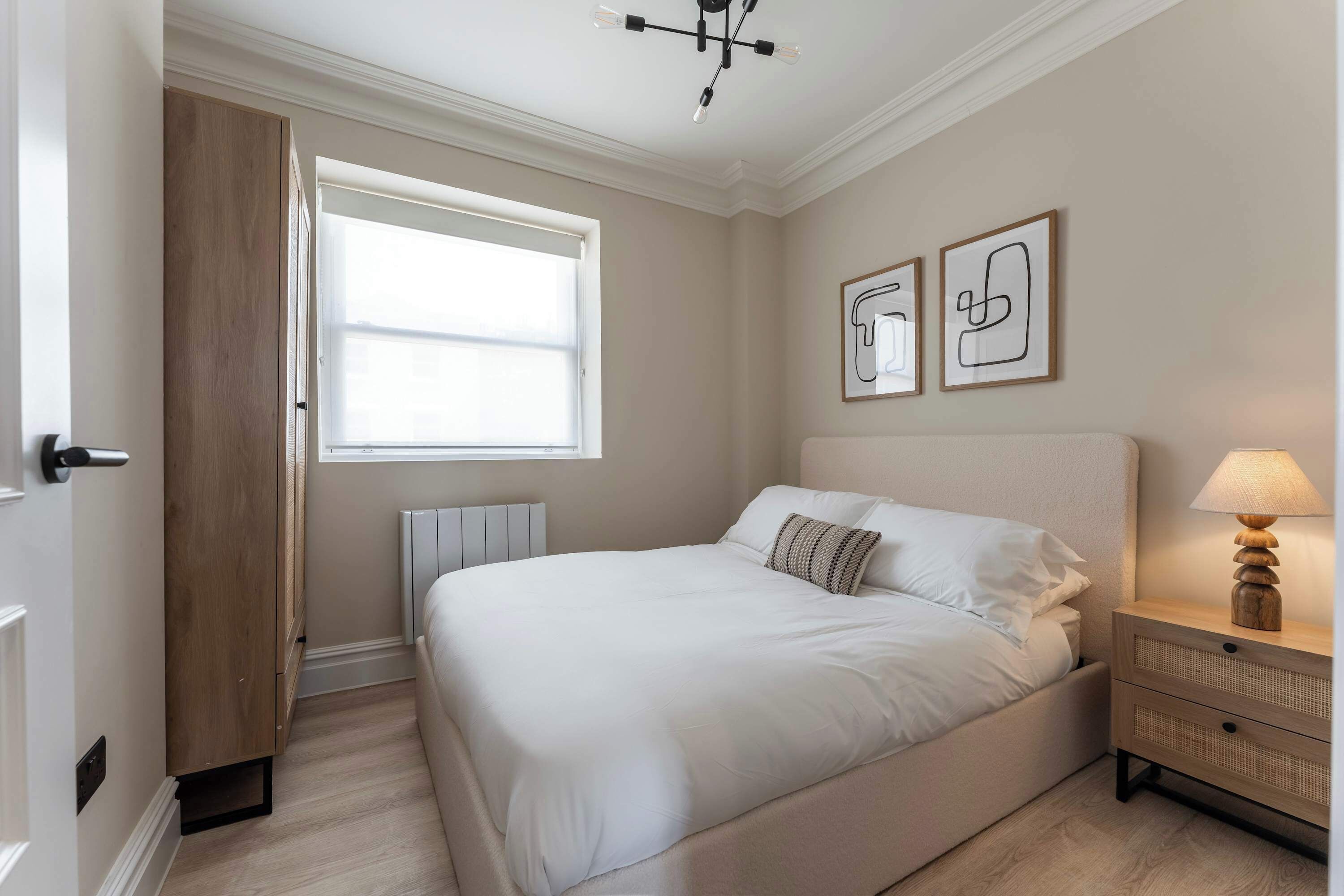 3 habitaciones y ropa de cama 
