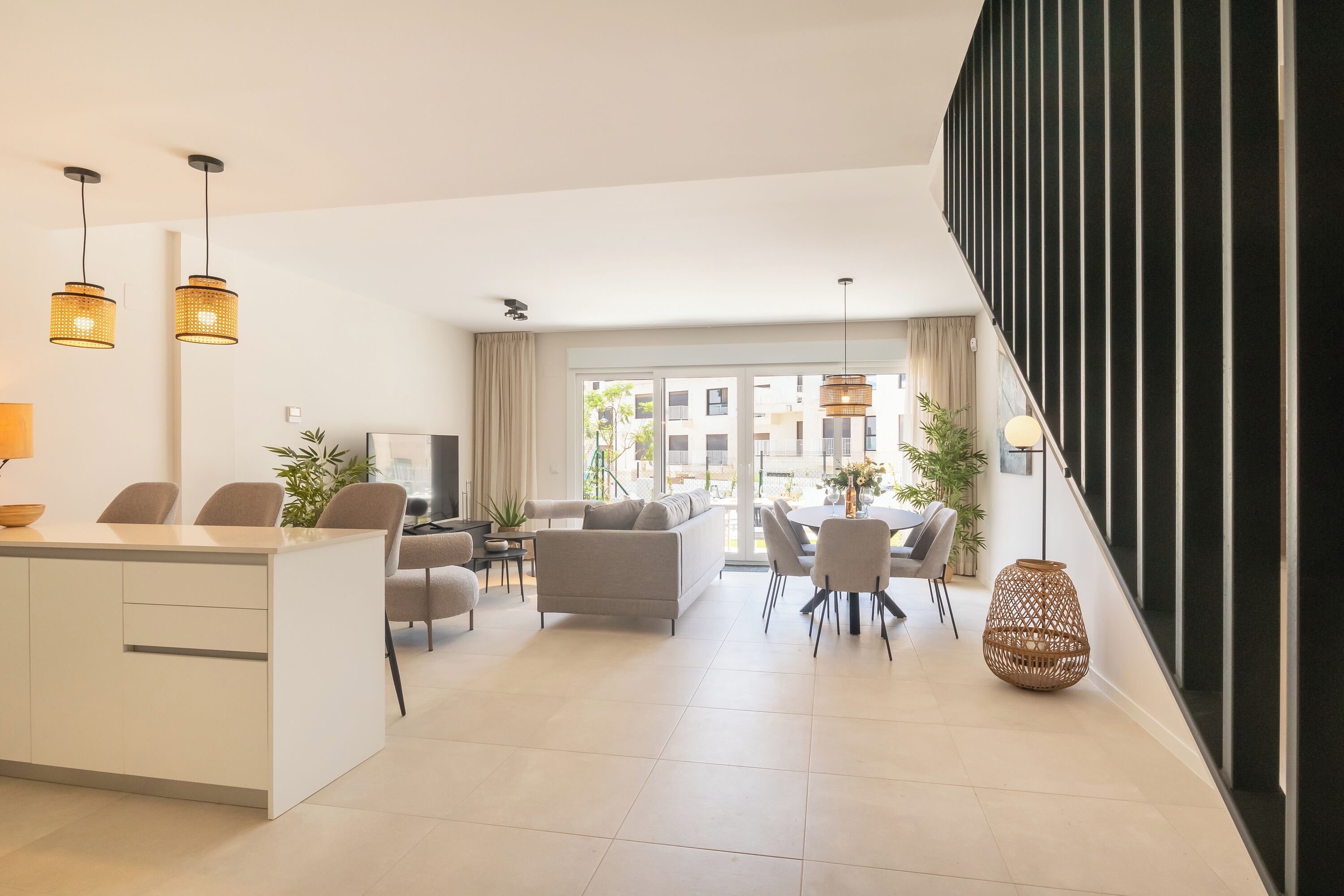 Luxury Townhome, Multiple Bedrooms, 2 Bathrooms (House La Cala with pool for 6) | Interior