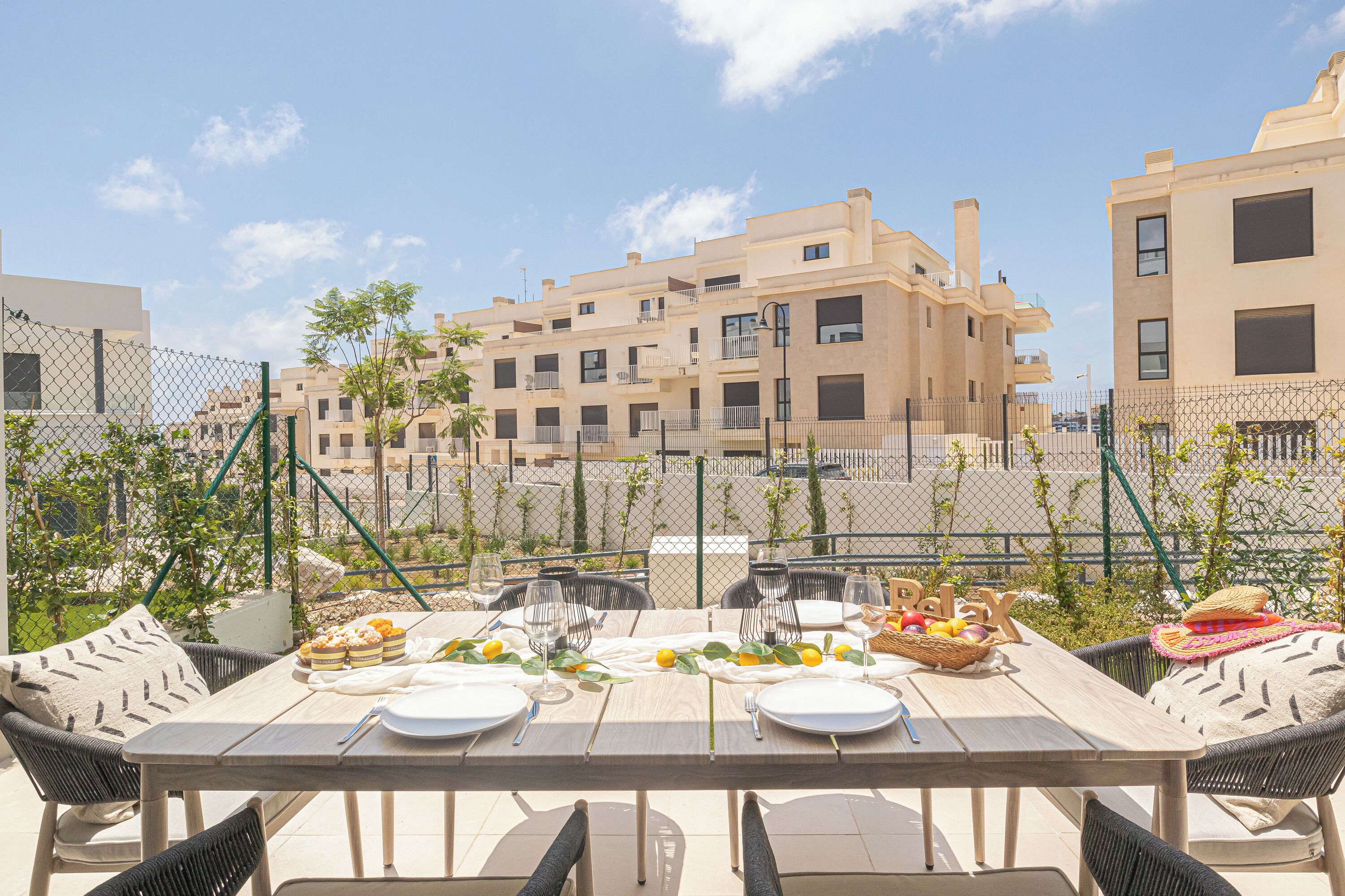 Udendørs spisemuligheder