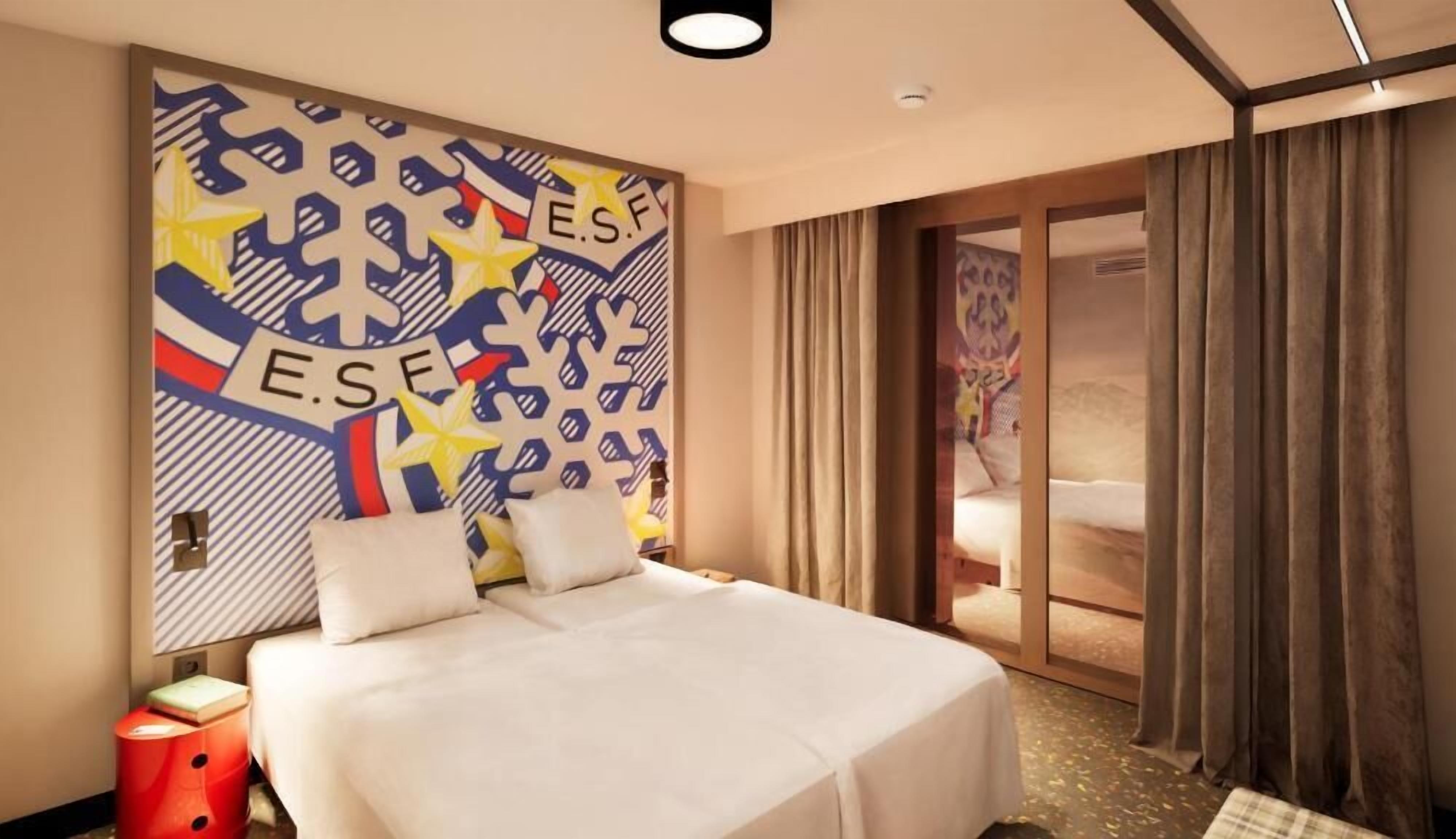 Colchones con acolchado adicional, caja fuerte, decoración individual