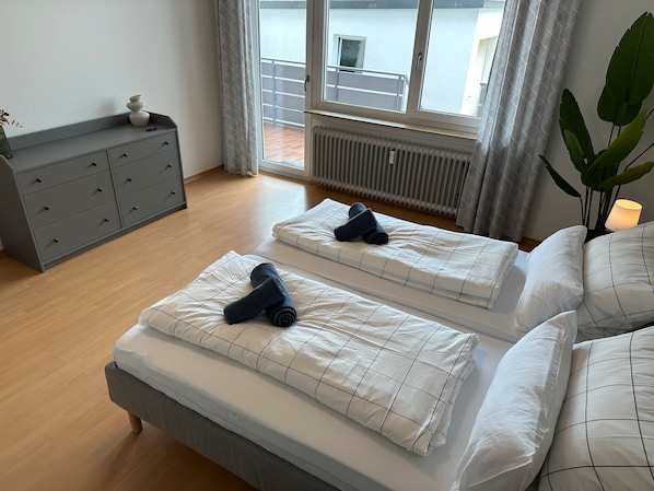 2 bedrooms, WiFi, bed sheets