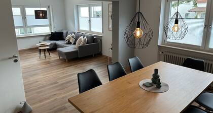 Apartment 'Groß' mit Gemeinschaftsgarten, Balkon und WLAN