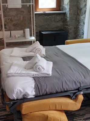 1 Schlafzimmer, kostenloses WLAN, Bettwäsche