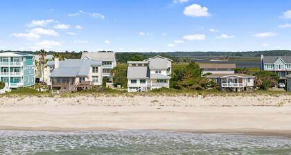 Oceanfront 6BR Getaway w/ Beach Access & Deck