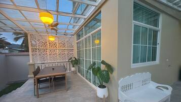 Opções para refeição ao ar livre