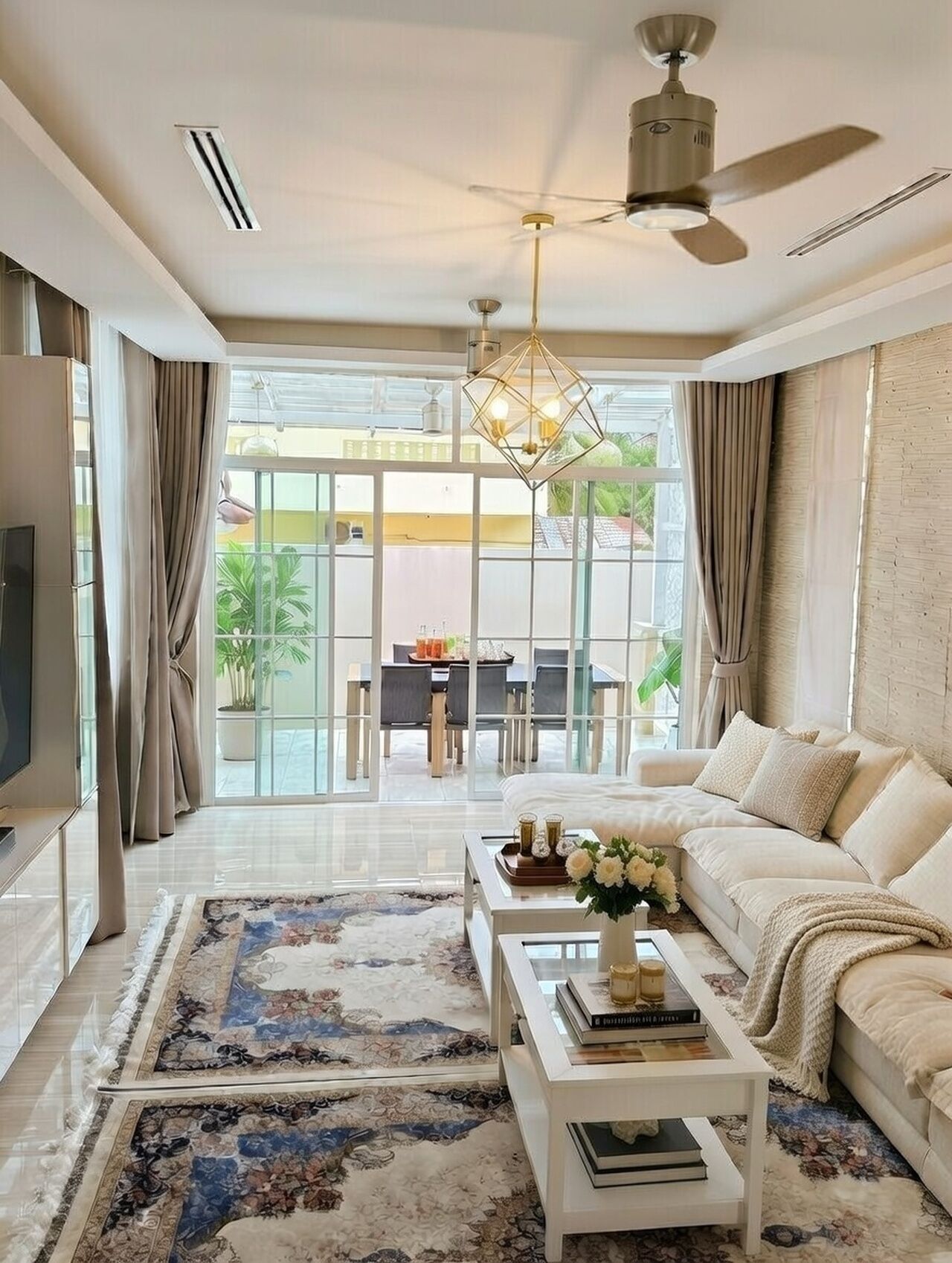 Smart-tv, böcker och datorskärmar