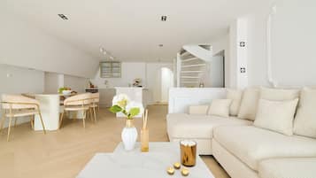 Penthouse Keluarga | Area keluarga | Smart TV