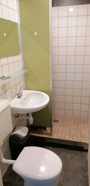 Douche, papier toilette