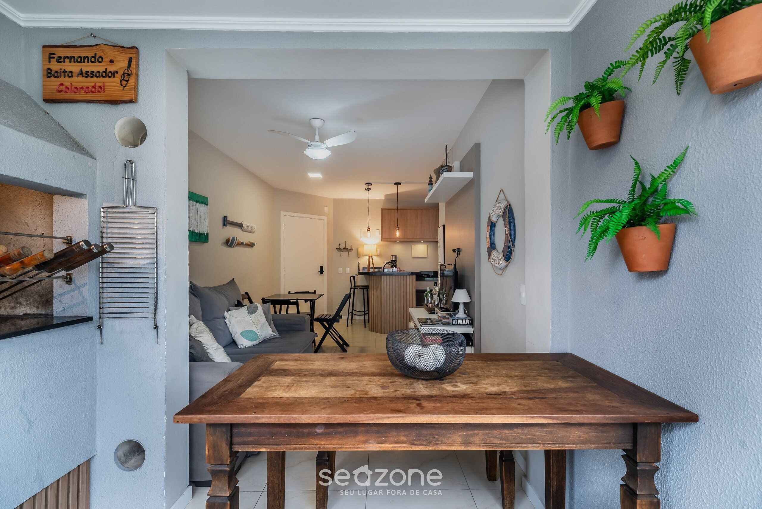 Área de sala de estar