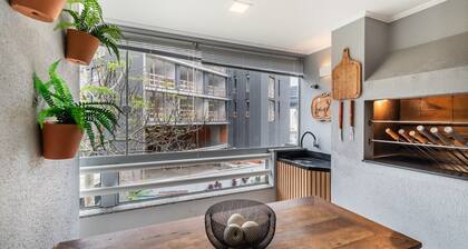 Apto moderno e confortável 190m da praia JSR112