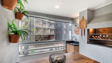 Apartamento básico | Parte interna