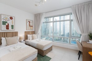 Apartment - Modern Downtown 2BR Walk to Mall Burj Khalifa Opera (Dubai)